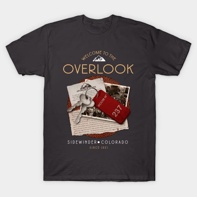 Welcome to the Overlook Hotel T-Shirt by saqman